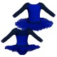 TUB: Pizzo - Tutu ballerina maniche lunghe con inserto in rete o pizzo TUB205