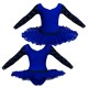 TUB: Pizzo - Tutu ballerina maniche lunghe con inserto in rete o pizzo TUB3004T