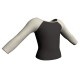 MLC: Lycra a Contrasto - T-shirt & Top maniche lunghe con inserto MLC205