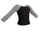 MLP: Lycra Pizzo/Rete - T-shirt & Top maniche lunghe con inserto in pizzo o rete MLP205