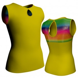 T-shirt & Top senza maniche con inserto in lurex MLX104