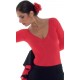 Prodotti Flamenco Personalizzabili - Body da Danza Flamenco B1051