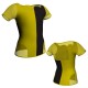 MLL: Lycra Sinistra & Pizzo/Rete - T-shirt & Top bicolore manica corta con inserto in pizzo o rete MLL111