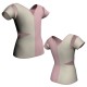 MLL: Lycra Sinistra & Pizzo/Rete - T-shirt & Top bicolore manica corta con inserto in pizzo o rete MLL115