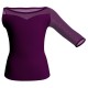 MLG: Lycra Davanti & Pizzo/Rete - T-shirt & Top bicolore Monospalla con inserto in pizzo o rete MLG105SST