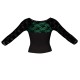MLG: Lycra Davanti & Pizzo/Rete - T-shirt & Top bicolore maniche lunghe con inserto in pizzo o rete MLG205