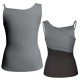 MLG: Lycra Davanti & Pizzo/Rete - T-shirt & Top bicolore bretelle con inserto in pizzo o rete MLG226