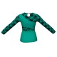 MLH: Lycra Davanti & Belen Pro - T-shirt & Top bicolore maniche lunghe con inserto in belen pro MLH108
