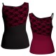 MLH: Lycra Davanti & Belen Pro - T-shirt & Top bicolore bretelle con inserto in belen pro MLH226