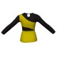 MLA: Belen Pro & Lycra - T-shirt & Top in belen pro maniche lunghe con inserto MLA108