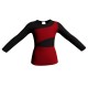 MLA: Belen Pro & Lycra - T-shirt & Top in belen pro maniche lunghe con inserto MLA108