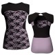 MLA: Belen Pro & Lycra - T-shirt & Top in belen pro senza maniche con inserto MLA110SS