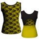 MLA: Belen Pro & Lycra - T-shirt & Top in belen pro senza maniche con inserto MLA223