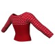 MDA: Lycra & Strisce - T-shirt & Top maniche lunghe con inserto in lycra stampata MDA205