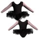 TUN: Copritulle Summer - Tutù ballerina maniche lunghe con inserto e copritulle TUN2537T
