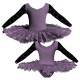 TUT: Copritulle Pizzo - Tutù ballerina professionale maniche lunghe con inserto in rete o pizzo TUT-P3004T