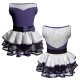 VES: Belen & Lycra - Costume balletto senza maniche con inserto belen pro VES105SS