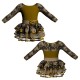 VES: Belen & Lycra - Costume balletto maniche lunghe con inserto belen pro VES205