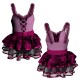 VES: Belen & Lycra - Costume balletto bretelle con inserto belen pro VES2529
