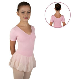 Body con Gonnellino - Body Danza Classica da Bambina B3000