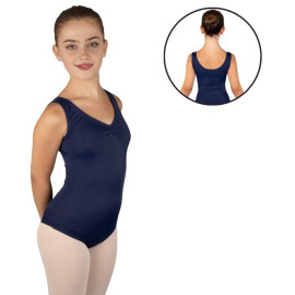 Body Danza - B3002G Perla: Body Canotta con arriccio Frontale – Comfort, Stile e Prestazioni